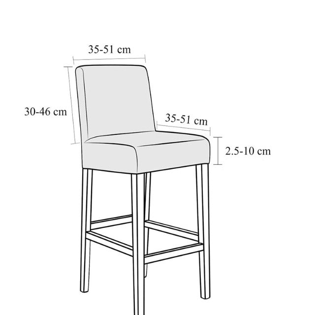 Housse Chaise De Bar | Deco Table